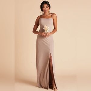 Birdy Grey Bridesmaid Dress Benny Taupe Size XL
